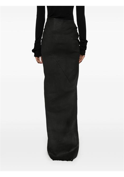 Black Edfu long skirt Rick Owens DRKSHDW - women RICK OWENS DRKSHDW | DS02D2348SBW99